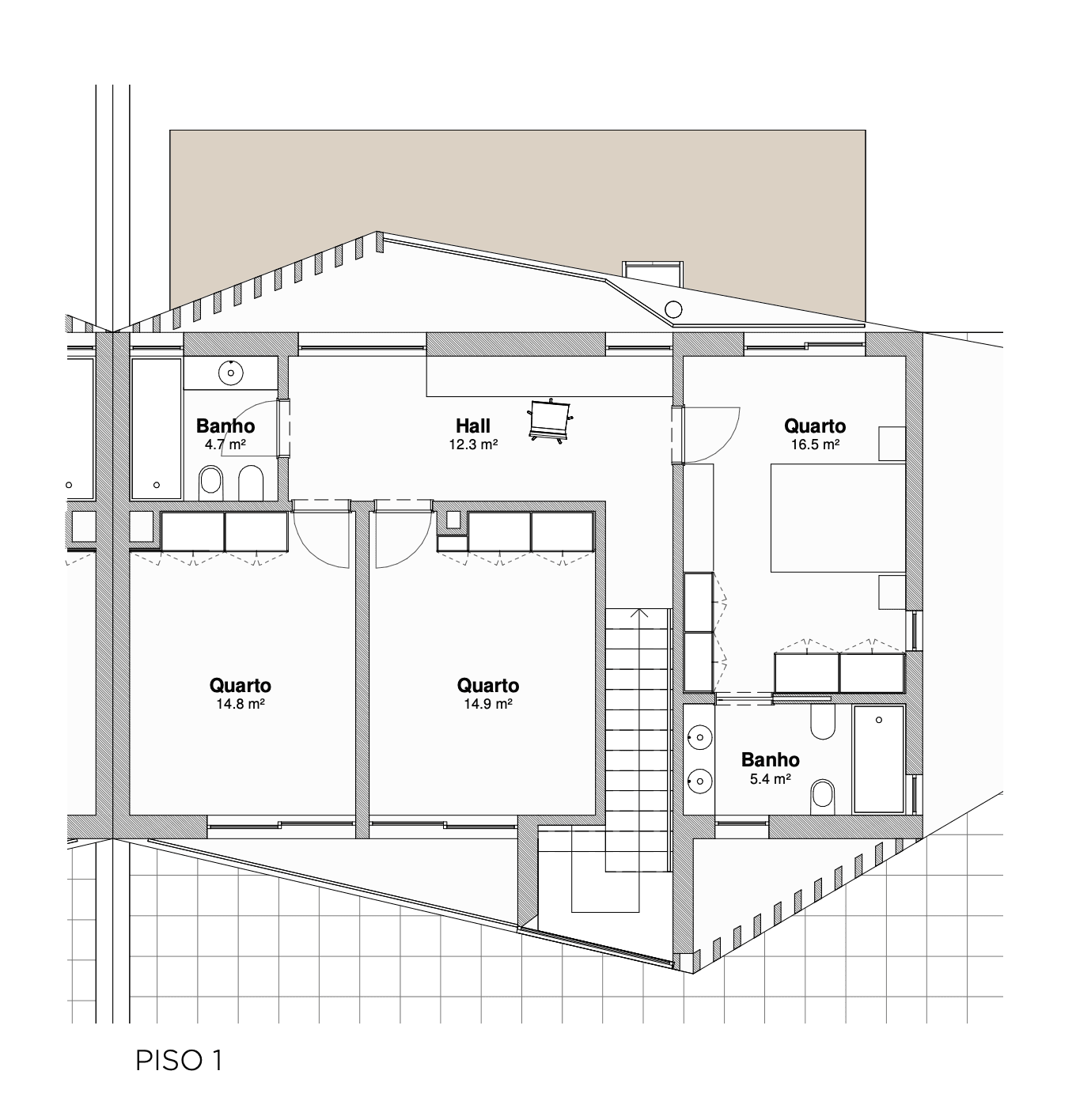 Casas do Alto - 1st Floor Plan